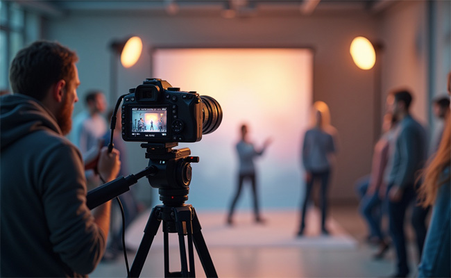 Plan nagraniowy social show