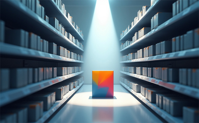 Wyróżniające się pudełko