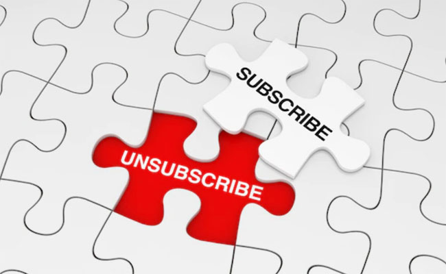 Rezygnacja z subskrypcji