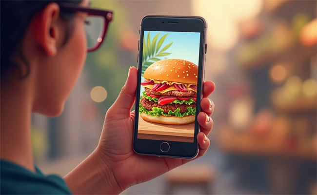 Zdjęcie na smartfonie