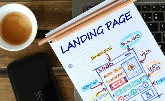 Landing page