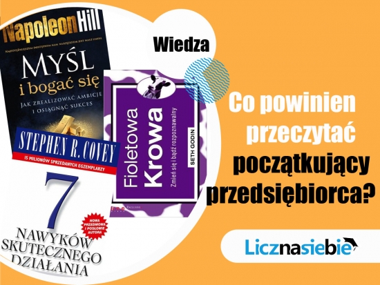 Najlepsze książki dla początkujących przedsiębiorców